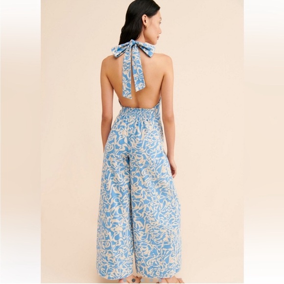 Free People Kira Wide Leg Jumpsuit - Picture 2 of 4